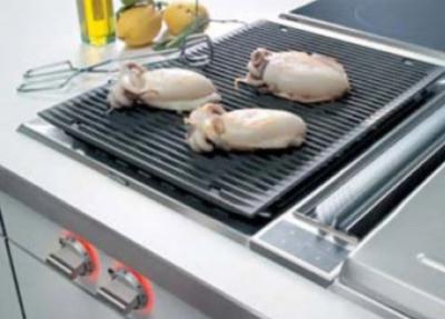 15 Inch Modular Electric Indoor Barbecue Grill with 2 Independent Elements